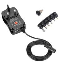 Portable Universal Power Adapter, 6 Interchangeable Tips, Adjustable Voltage 3V 12V