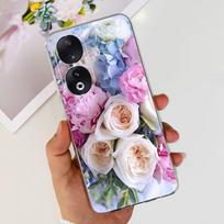 For Honor 90 Case Honor90 Pro 5G Cover Fashion Butterfly Soft Silicone Phone Back Cover For Honor 90 Pro 2023 Funda Clear Bumper Honor 90