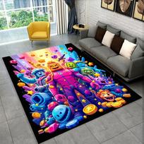 Cartoon R-Robloxs Game Gamer Carpet Rug for Playroom Bedroom Living Room Sofa Home Decor,kid Area Rug Non-slip Floor Mat 40x60cm