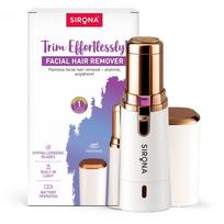Sirona Mini Facial Hair Removal Machine Trimmer for Women | For Face, Eyebrow, Upper Lip, Forehead, Chin, Nose & Sideburns Hair Remover | Painles