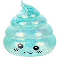 Kids  Childrens Funny Glitter Poo Stress Ball Toy for Adults, Fidget Prank Toy April Fool's Day Gift Present, Sensory Stress Relief