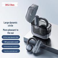 OKSJ Bone Conduction Ear-Hook Bluetooth Headphones