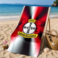 Bayer Football Club Printed Microfiber Beach Towel, Soft And Absorbent, Quick-Dry, Ideal for Summer Travel, Beach Essential, Swimming Pool 70cmx140cm(27x55inch)