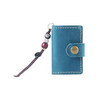 Decorative Mini Pocket Notepad Cowhide Cover Travel Sketchbook Planner Tiny Leather Notebook  Diary style 5