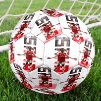 Arsenal Crest Union Jack Size 5 Soccer Ball PVC Football Sports Matches Training Outdoor Games Beach Elastic Balls 07a14 Size 5