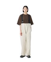 TAKIBI Herringbone Overall Flame ECRU M [Snow Peak] AO-26SU001 Overalls, Jumpsuit, Coveralls, Retardant, Men's & Women's,