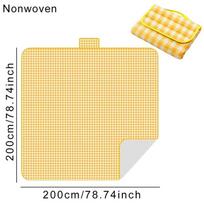 Portable Waterproof Picnic Mat Colorful Camping Blanket for Beach Park Grassland Family Travel Outdoor