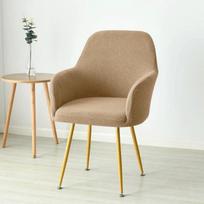 1/6 vnt. Polarinio fliso aukštos komodos krėslo užvalkalas Elastingas tampus valgomojo kėdžių užvalkalas Biuro darbo kėdės užvalkalas House De Chaise 1pcs Chair cover