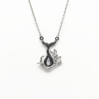 Žaidimas Meilė ir gili erdvė Rafayel Cosplay Vėrinys Unisex Grandinėlė Choker Papuošalas Žuvies uodegos pakabukas Hip-hop Kostiumo aksesuaras Rekvizitas