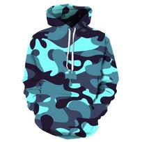 Karštas kamufliažinis raštas 3D spausdinimas Vyriškas/moteriškas laisvas Hoodie Kasdienis per didelis megztinis Mada Populiarus bliuzonas Tendencija Vyriški drabužiai 6XL gray