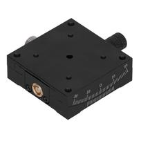 Linear Stage Goniometer Turbine Worm Dovetail FineTune Manual Platform HXVA60 60x60mm