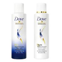Dove Intensyvaus atstatymo šampūnas ir kondicionierius white