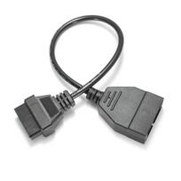Heavy Duty Universal OBD 12pin To OBD2 Adapter Converter Cable Fit for Multiple Vehicle Diagnostics Plastic Construction 1