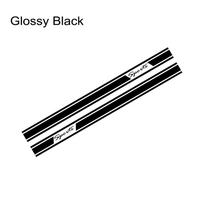 For Ford Focus 2 3 MK2 MK3 Tuning Accessories Car Side Body Stickers Long Stripe DIY Auto Vinyl Racing Sports Styling Decals Glossy Black