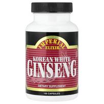 Imperial Elixir Korean White Ginseng 100 Capsules 100 pcs - 1 ea