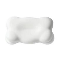 Cloud Pillow Memory Foam Contoured Pillow with Washable Cover Adjustable Neck Pillow Ergonomic Cervical Support for Side Back Stomach Sleepers