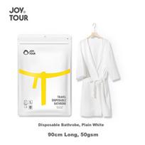 JOYTOUR Disposable Bathrobe Cotton Washless Pajamas Unisex Travel Hotel Sauna Steam Hot Spring Essential