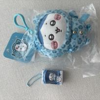 CHIIKAWA Chocolate Box Rice Grain Figure Hachiware Pajama Doll Keyring Set