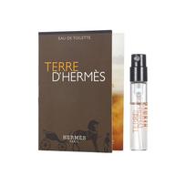 Hermes Earth Vyriškas tualetinis vanduo, mėginukas, tualetinis vanduo EDT Greipfrutas Kedras 9611554 2ml-2ml ruda
