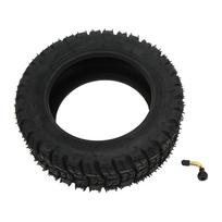 100 65 6,5 padanga, 11 colių guminė amortizacija, platesnė sustorėjusi visureigio padanga, skirta paspirtam black