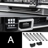 8PCS/Set New Jetour 2025 2024 Jetour T2 Carbon Fiber Style Roof Cover Rack Decorative Plate Strip Iuggage