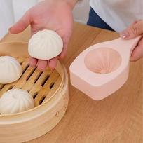 Kepimo forma Garuotos duonos forma Artefaktas Makaronų Garų įdarytų bandelių įrankis Garuotų įdarytų baozi gaminimo formelės Virtuvės aksesuarai 1pc white