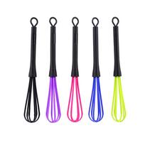 5PCS Plastic Salon Barber Hairdressing Hair Color Dye Cream Whisk Kitchen Balloon Mixer Tool