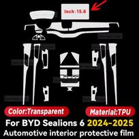 For BYD Sealions 6 2025 Car Interior Center Console Protective Film Anti-scratch Repair Sticker Accessories LHD