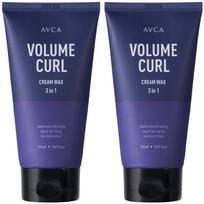 Avca 3 In 1 Volume And Curl Cream Wax 150ml 2pcs NONE
