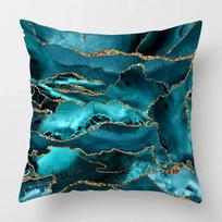Šiuolaikinė abstrakti žalia pagalvės užvalkalas Namų dekoras Pagalvės užvalkalas Sofos mesti pagalvės užvalkalas    LK-BZT- ,(6) 30x30cm blue