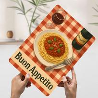 Buon Appetito Italian Meal Still Life Poster Customized Wall Art Vintage Metal Signs Retro Tin Plaque for Man Cave Home Decor 20x30cm（7.8x11.8inch）