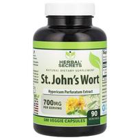 Šv. Jonažolė 700mg Vegetariškos kapsulės, 180 vnt. (350mg vienoje kapsulėje) 180 pcs - 1 ea