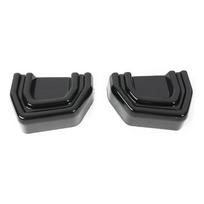 Universal SUV Roof Rack Decorative Strips Covers Plastic Matte Black/Carbon Fiber Accessories Easy Installation For T2 2