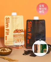 Diet Slim Protein Shake Pouch 2 Pack (+1 extra pouch, random composition) Jeju green tea + grains
