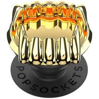 Popsockets Say Cheese Adhesive Grip - gold phone grip and stand