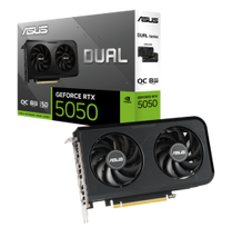 ASUS Dual GeForce RTX 5050 8GB GDDR6 OC Edition Graphics Card