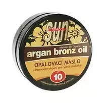 Vivaco Sun Argan Bronze Oil SPF 10 - Suntan butter with organic argan oil 200ml