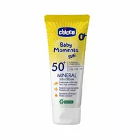 Chicco Baby Moments Mineral Sun Cream SPF50+ 0+ 75ml