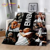 Raperis Eminem Tupac 2pac Hip-Hop Muzika Rap Dievas Antklodė, Minkštas Mėtomasis Antklodė Namams Miegamajam Lovai Sofai Iškylai Kelionei Dangalas Dovana 75cmx90cm