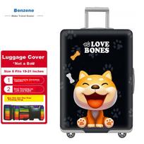 Luggage Travel Case Protective Cover, Elastic Suitcase Cover, Thickened Wear-Resistant Check-In Cover, 19-Inch 20-Inch 21-Inch Suitcases
