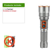 300 W LED didelės galios žibintuvėlis 3500 metrų itin toli priartinantis žibintuvėlis, įkraunamas blykstės lauko darbinis žibintas stovyklavimo žibintas Kit A