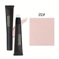 Concealer Liquid Foundation, Moisturizing and Adaptable, Naturally Brightening Wheat Bronze Color Temperature-changing Liquid Foundation 18ml beige