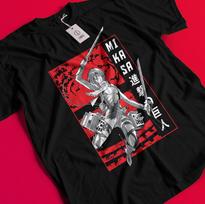 Attack On Titan Shirt Eren Mikasa Tshirt Levi T-Shirt AOT Erwin Hange Armin Tee BB1329 XL