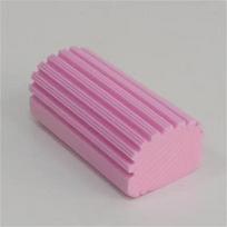 Ultra Absorbent Kitchen Sponge with Textured Surface for Strong Stain Removal and Glass Cleaning Tool 1PC rožinė