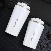 New 380/510ML Stainless Steel Coffee Cup Mug Leak-Proof Travel Thermal Vacuum Flask Insulated Cup Water Bottle 380ML balta