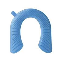 Toilet Seat Soft Thick Cover Non-Slip Waterproof Hygienic Child Safe Toilet Seat Home Bathroom Travel Comfortable Toilet Seat mėlyna
