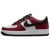 Nike Air Force 1 LV8 GS Team Red Vaikams Sportbačiai Balti Juodi FD0300-600 40 black