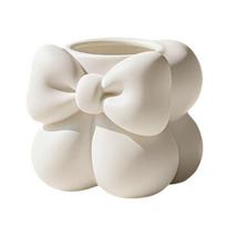 3D Printed Bow Pen Multifunctional Makeup Brush Holder for Desk Storage Container Cute