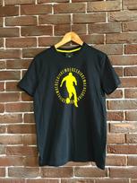 Dirk Bikkembergs Logotipo Hype Marškinėliai M Juodi Futbolo Unisex Marškinėliai XXXL