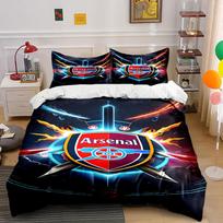 Arsenal logo with swords. Bedding sets Duvet cover sets Duvet covers Pillowcases(1*Duvet Cover 2*Pillowcases without duvet insert) 135x200cm